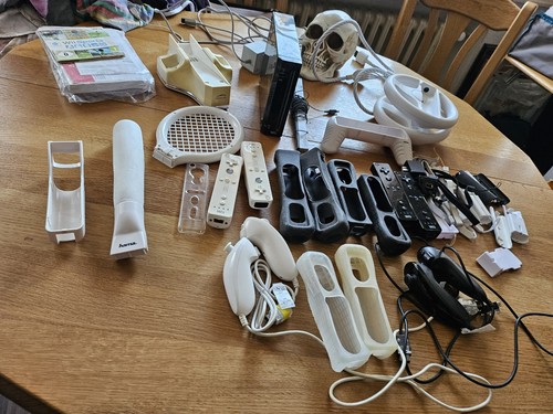 Wii mit viel zubehör - zubehör,