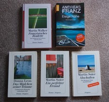 Bücher Konvolut - Andreas Franz, Martin Suter, Donna Leon, Martin Walker