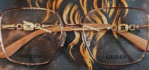 Guess brille vollrand metall - guess,