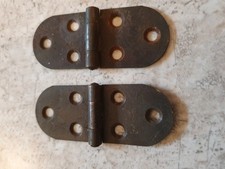 Antike Singer Nähmaschinenscharniere / Rundendscharniere / Schrankscharniere