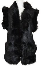 Tolle Damen Lammfellweste Lang