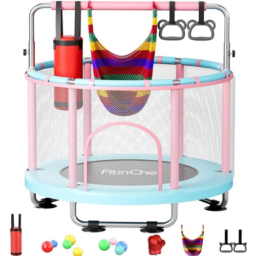 Kindertrampolin 140cm kinder - kindertrampolin,
