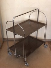 Dinett Bremshey  Servierwagen Teewagen Tisch Beistelltisch 70er Jahre