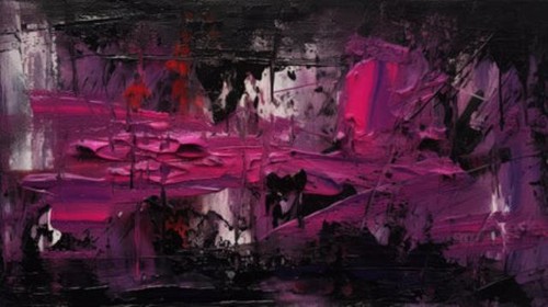 Wandbild der abstrakte - der,