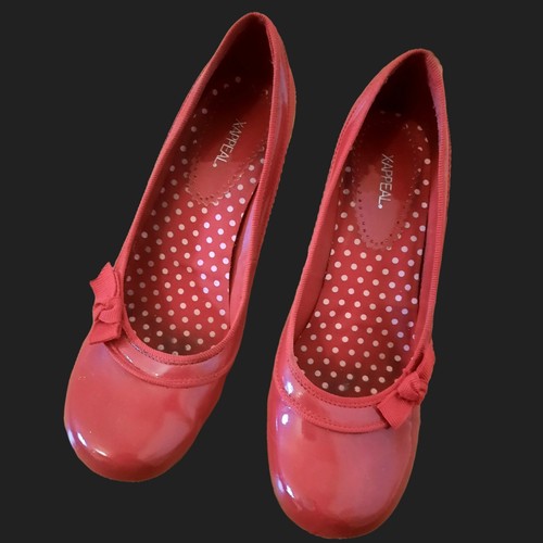 Roter lackpumps mit ein - lackpumps,