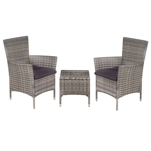 Bistro set poly rattan - bistro,