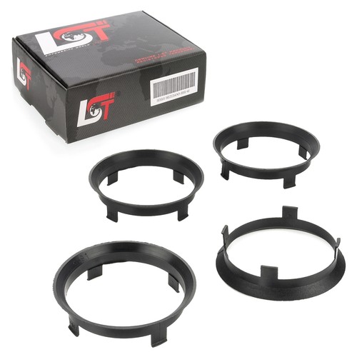 Zentrierringe schwarz für - 4x,