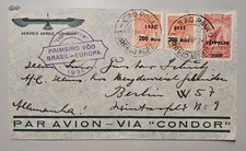 Brief Zeppelinpost 1931 "Graf