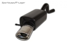 Ulter Sportauspuff Renault Twingo 2 RS Typ CN0 1.6l 120x80mm oval