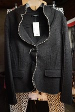 Damenmode Jacke Blazer Mantel Apanage neu Wolle 44 Oversize Boutique Designer
