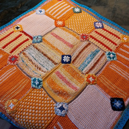 Granny square boho - square,