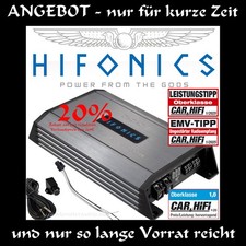 Black Week Hifonics Zeus ZXR900/2E 900 Watt digital Verstärker 2-Kanal Auto