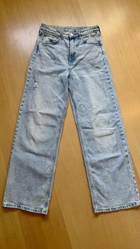 Top jeans wide leg hose - h&m,