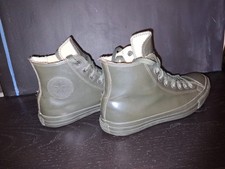 Converse Chucks Rubber Gummi oliv grün 43 gebraucht vintage