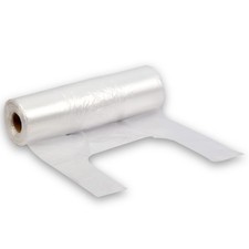 DayBays Knotenbeutel für 3kg Plastiktüten  22+12x42cm auf Rolle Tüten Handel