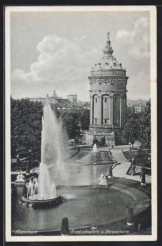 Mannheim friedrichsplatz und - friedrichsplatz,