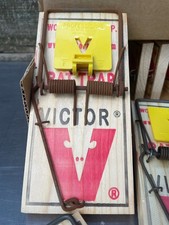 -LOT OF 12- Victor Rat Traps