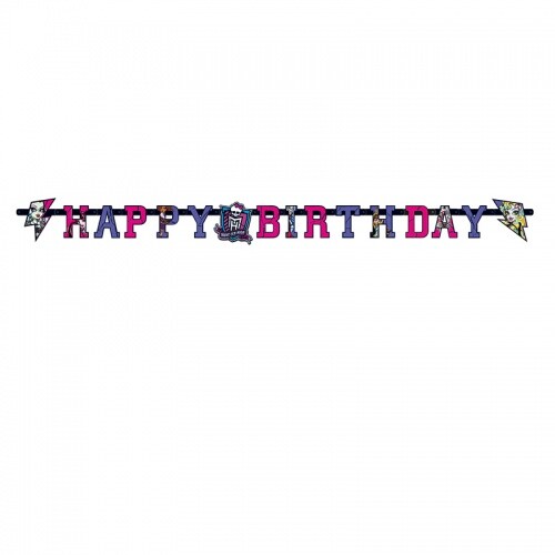 Girlande monster high 1 - girlande,