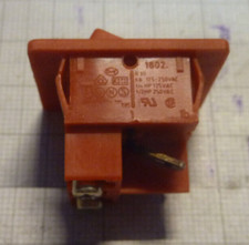 Wippschalter 1802 250V Wippe rot 22x20mm