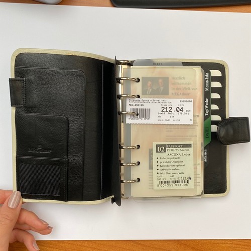 Megatimer passport ringmappe - passport,