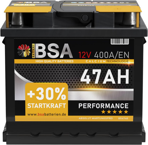 Bsa 12v autobatterie - 12v,