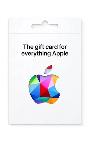 Apple 100 gift card physical - $100,