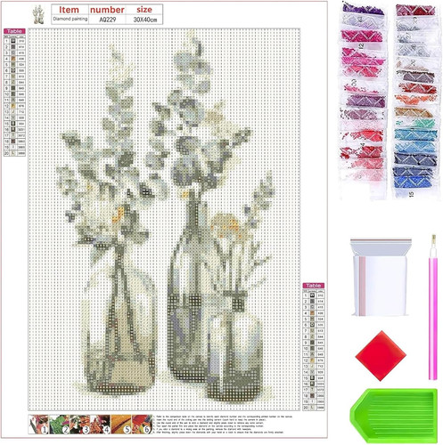 Diamant painting set 30x40cm - painting,