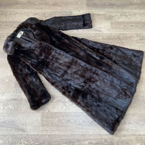 Blackglama nerz langer mantel - nerz,