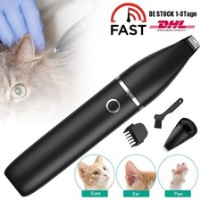 Tierhaarschneider Profi Schermaschine Leise Tier Rasier Trimmer für Hunde Katze