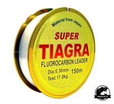 TIAGRA Flurocarbon Angelschnur Fluorocarbon Vorfach Schnur Erhöhte Tragkraft