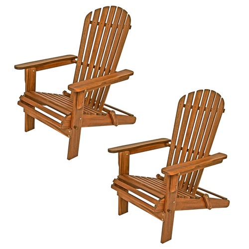 Casaria sonnenliege holz - 2x,