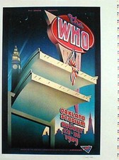 THE WHO rares US-Konzertplakat