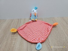 PUSBLU DM Plüsch Papagei ? Schmusetuch Kuscheltuch ARA Kakadu Vogel 