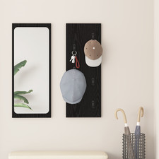 Wandgarderobe Holz Flur