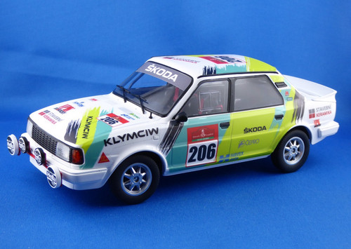 Skoda 130lr nr206 - 1/18, rally