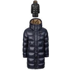 Blauer Aldrich Steppjacke