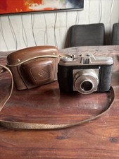 Agfa Isola 1 Sucherkamera Rollfilmkamera mit Tasche