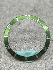 #1056 ORIGINAL ROLEX INLAY INSERT SUBMARINER DATE 16610 LV GRÜN EINLAGE