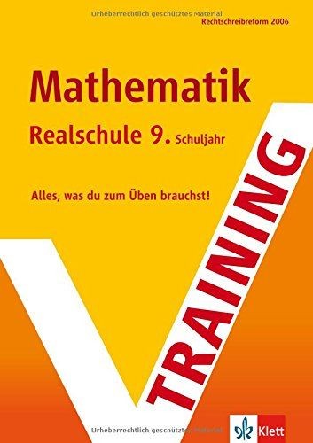 Training mathematik klasse - mathematik., 9.