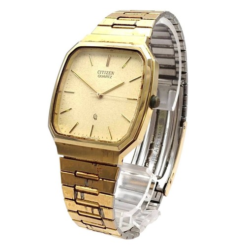 Citizen retro gold - citizen, square