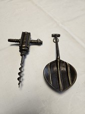 Bergbau Zeche Korkenzieher Abbauhammer Schaufel   Bronze/Messing/Eisen Vintage n