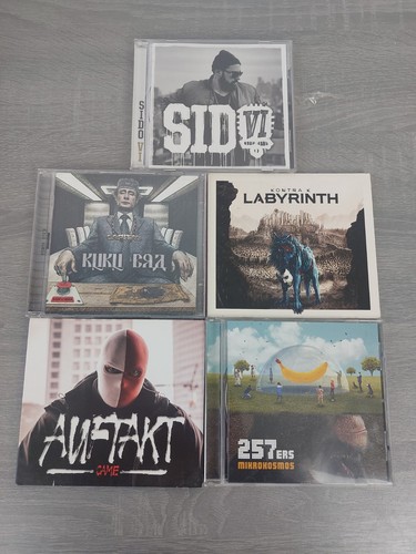 Konvolut deutschrap hip - cd,