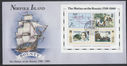 Norfolk inseln 1989 meuterei - inseln,