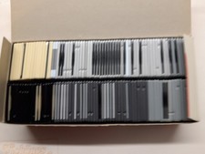 Konvolut von 185 Diarahmen Plastik glaslos