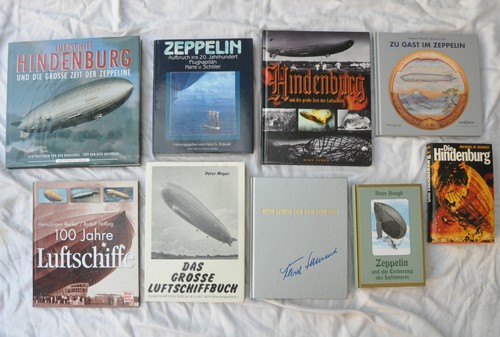 Paket mit bücher - 9, zeppelin