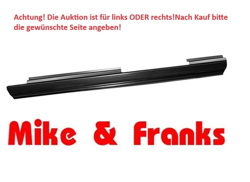 Türschweller reparaturblech - türschweller,