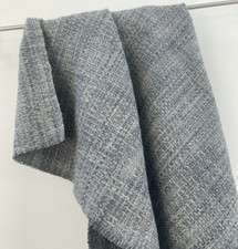 "stoffdesign!"Luxus SALE%WADI*Baumwolle/Seide gewebt grau Meterware Nya Nordiska