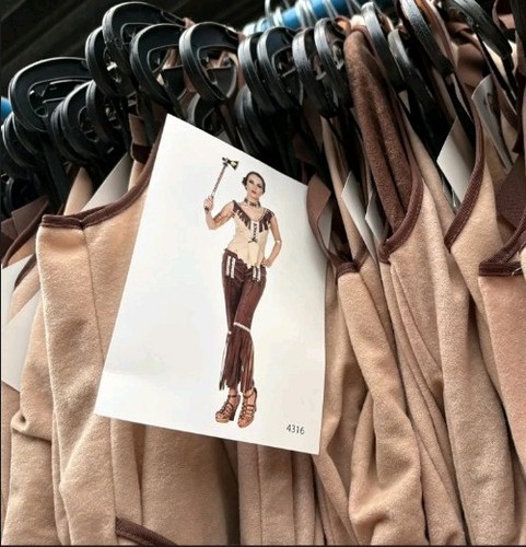 Indianer damen kostüm - indianer,