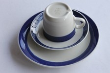 KOKA Blau / 3 Teile=Gedeck