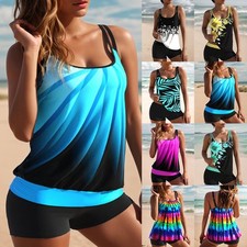 Damen Printed Bademode Tankini